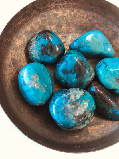 Chrysocolla Tumbled Stone