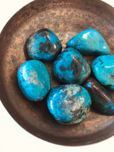 Load image into Gallery viewer, Chrysocolla Tumbled Stone
