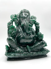 Load image into Gallery viewer, Green Aventurine Ganesh - Large
