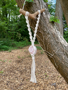 Macrame - Rose Quartz