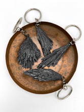 Load image into Gallery viewer, Black Kyanite Keyring
