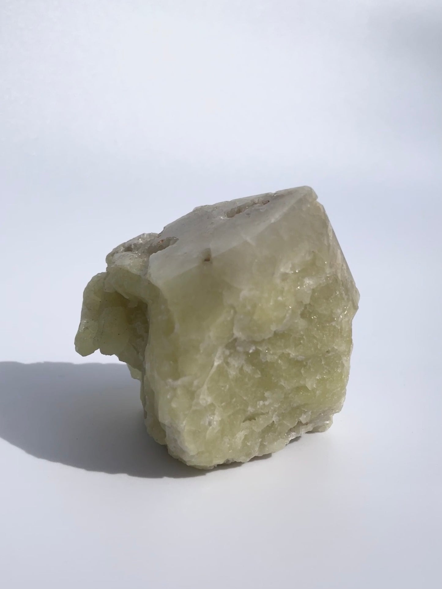 Sulphur Quartz Rough & Polished Point