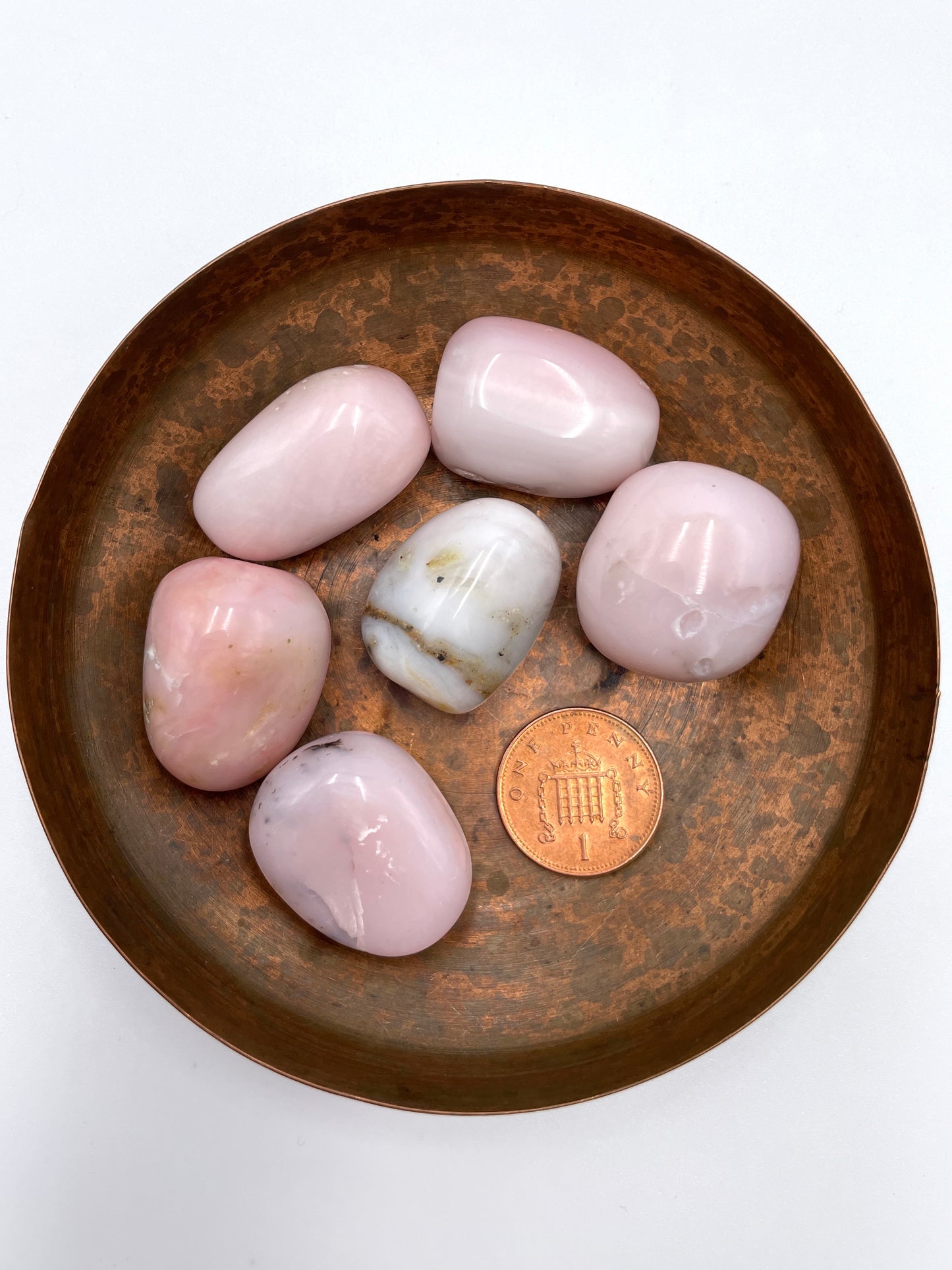 Pink Opal Tumbled Stone