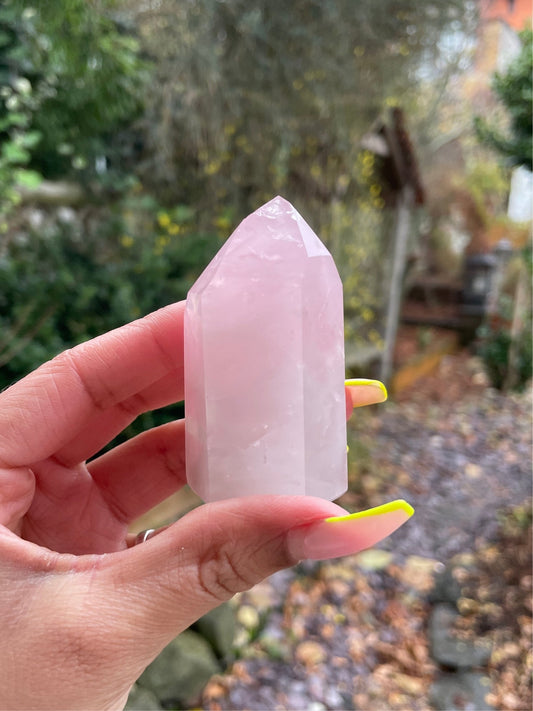 Rose Quartz Polished Point