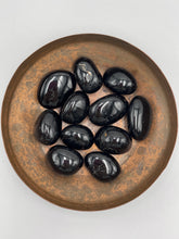 Load image into Gallery viewer, Black Tourmaline Tumbled Stone - Extra Quality
