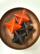 Load image into Gallery viewer, Merkaba - Tigers Eye, Red Jasper
