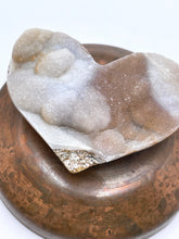 Load image into Gallery viewer, Chalcedony Cluster Heart (Imperfect)
