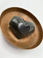 Load image into Gallery viewer, Rainbow Obsidian Double Heart
