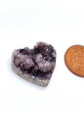 Load image into Gallery viewer, Chalcedony Cluster Heart Mixed
