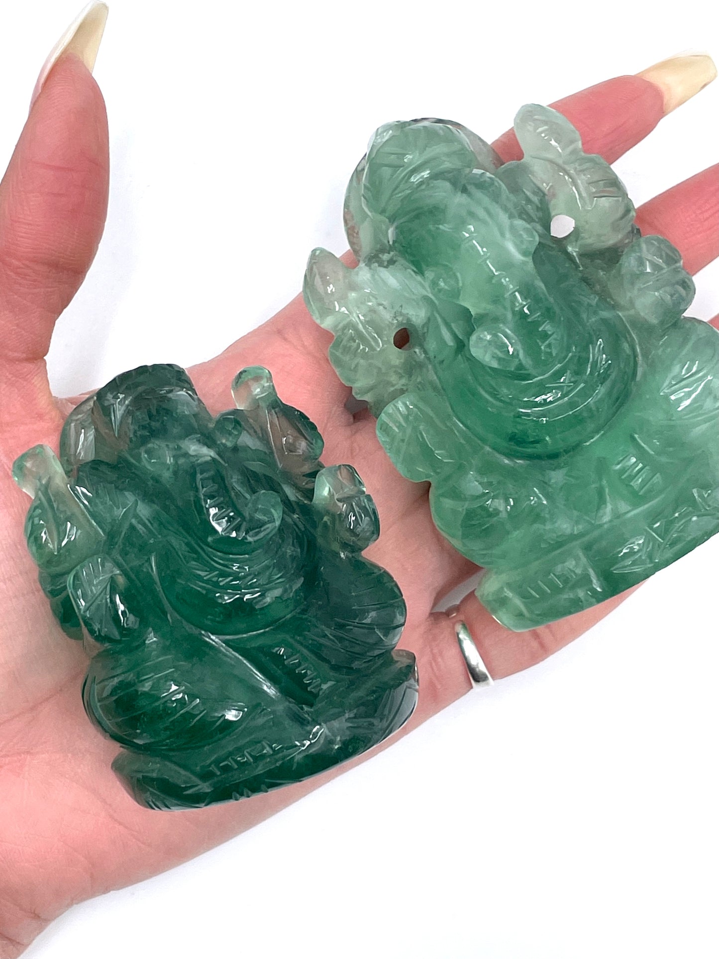 Ganesh - Green Fluorite