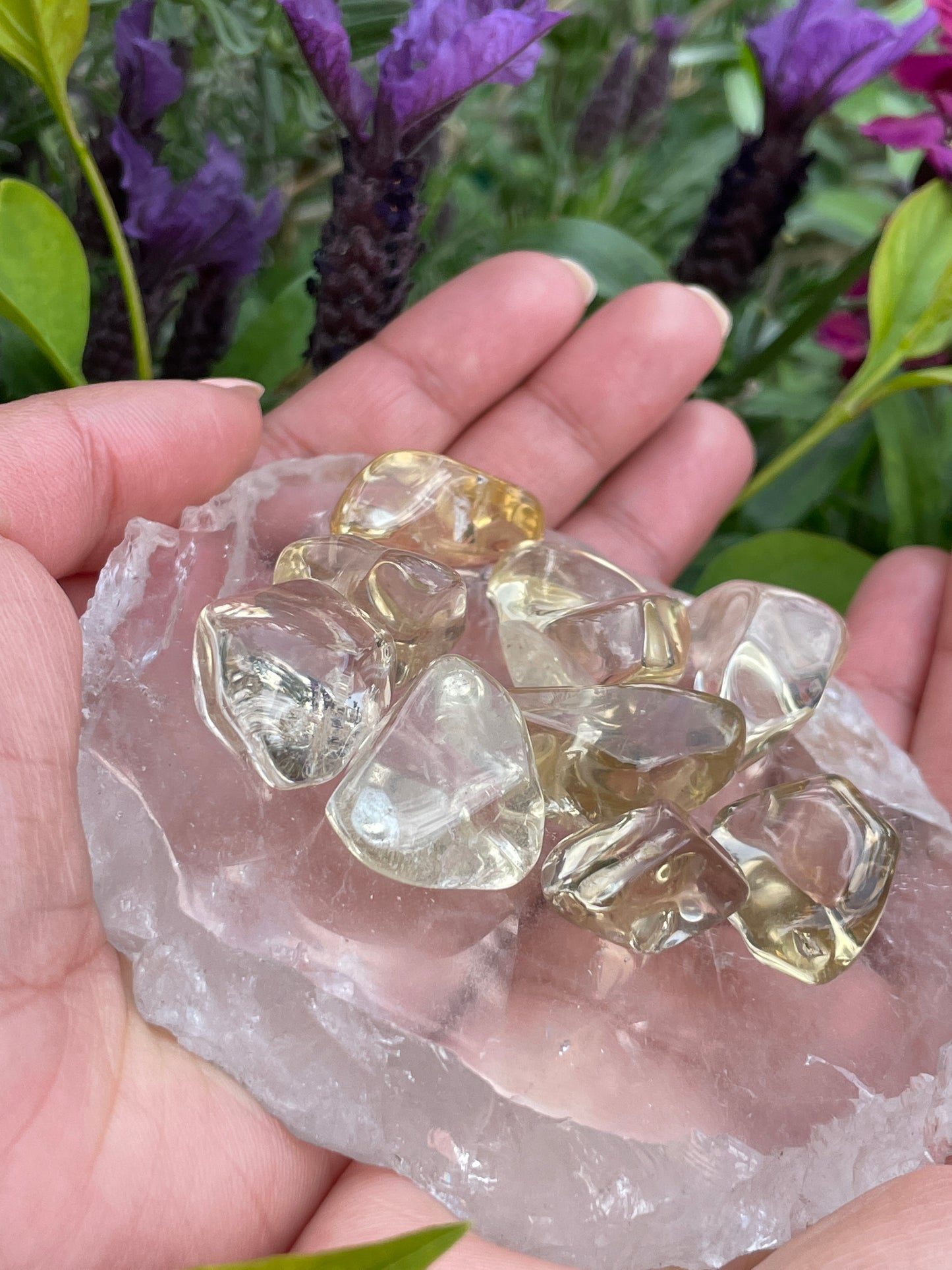 Citrine (Natural) Tumbled Stone