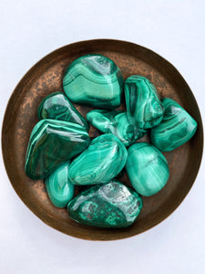 Malachite Tumbled Stone