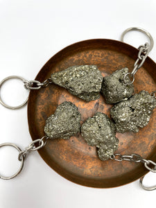 Pyrite Keyring