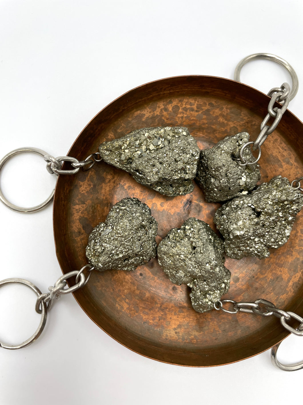 Pyrite Keyring