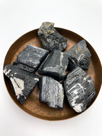 Black Tourmaline - Rough