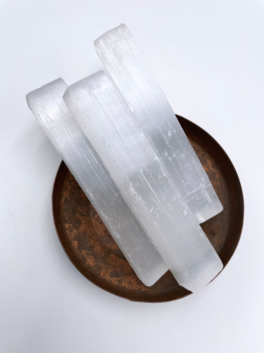 Selenite Rough Stick