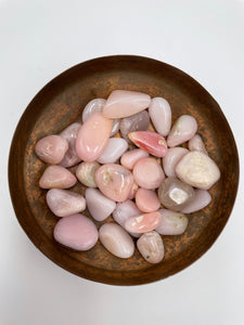 Pink Opal Tumbled Stone