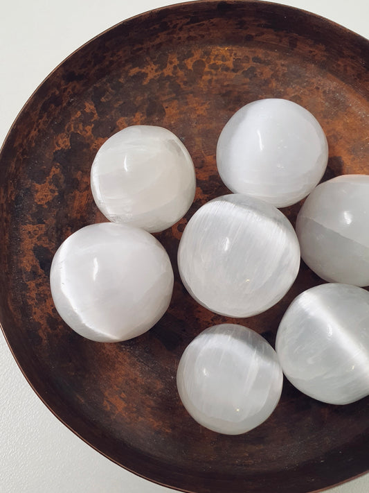 Selenite Sphere