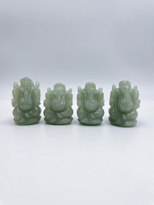 Ganesh - Light Green Aventurine