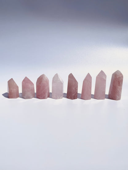 Rose Quartz Polished Point