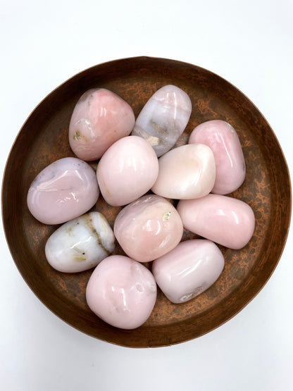 Pink Opal Tumbled Stone