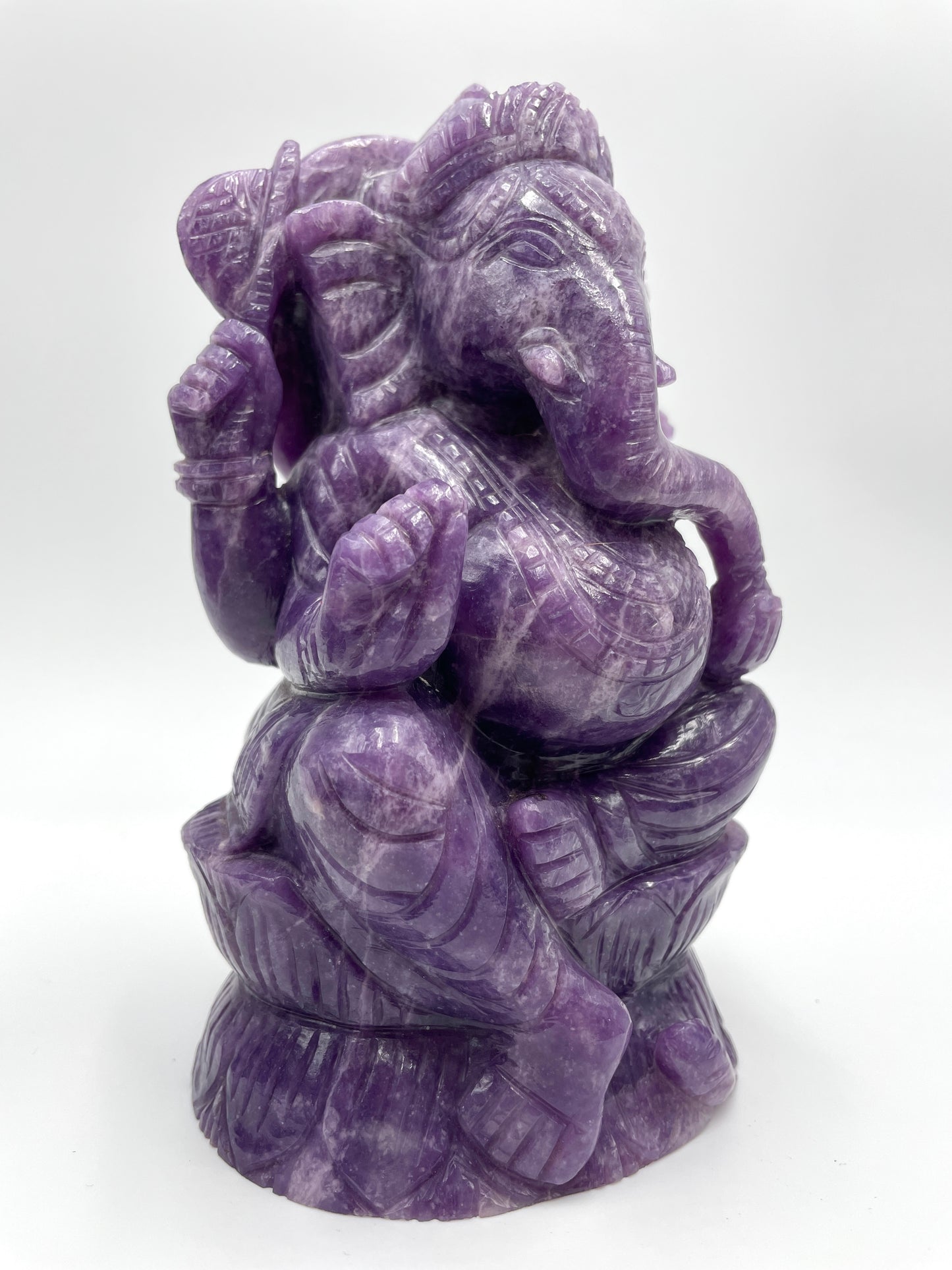 Lepidolite Ganesh - Large