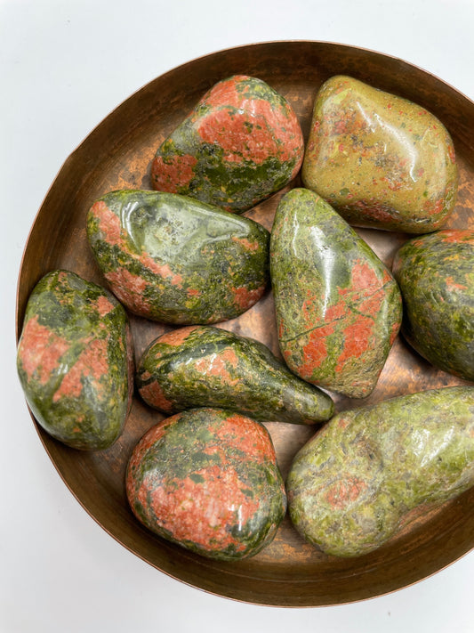 Unakite Tumbled Stone