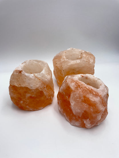Himalayan Salt Candle Holder