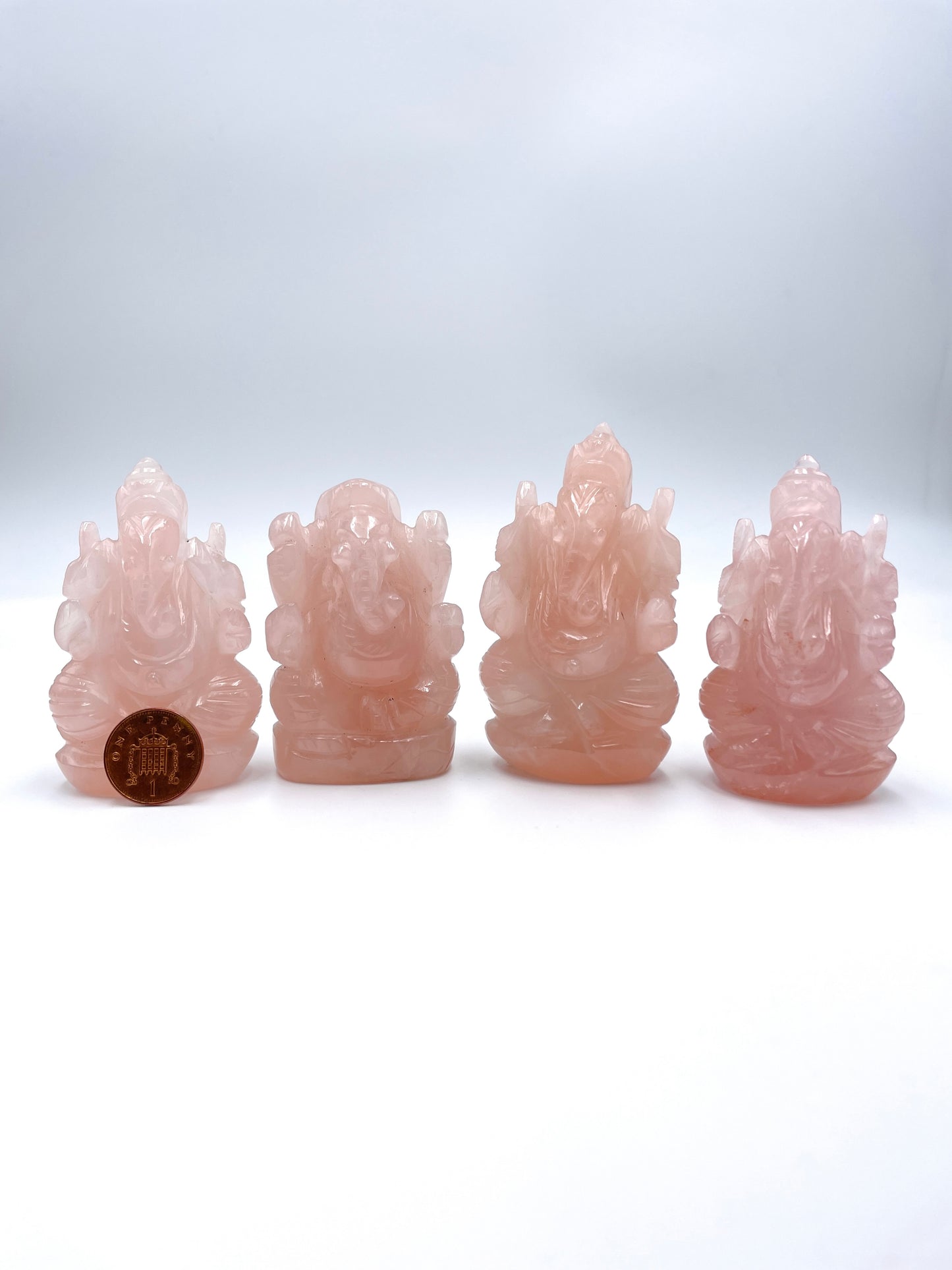 Ganesh - Rose Quartz