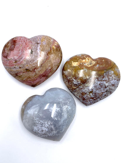 Ocean Jasper Heart
