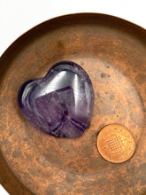 Load image into Gallery viewer, Amethyst Dogtooth Polished Heart
