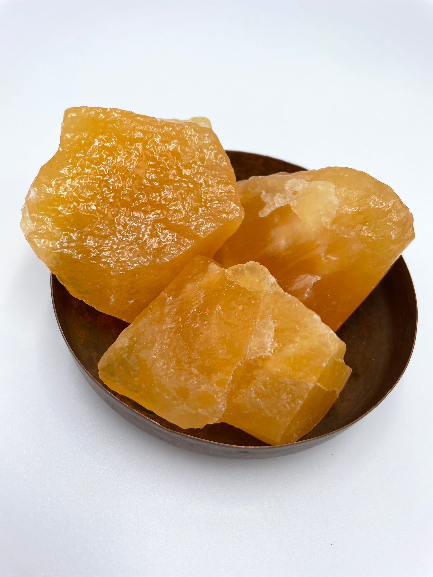Orange Calcite - Rough