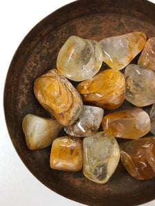 Golden Healer Quartz Tumbled Stone