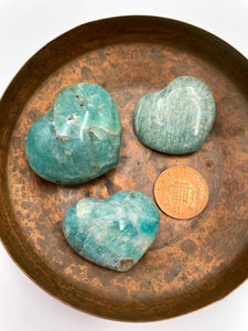 Amazonite Heart