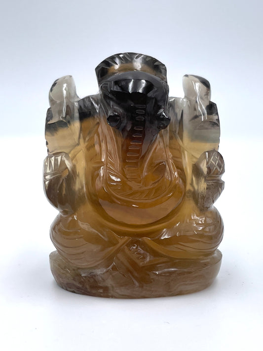 Ganesh - Brown Fluorite