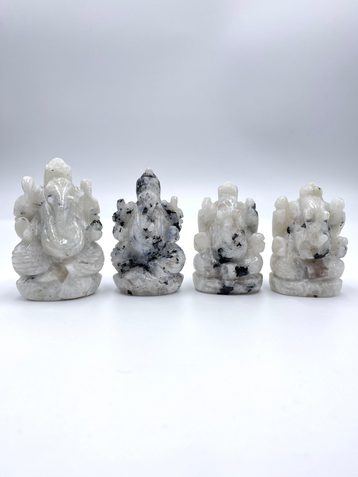 Ganesh - Rainbow Moonstone