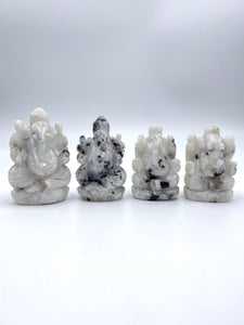 Ganesh - Rainbow Moonstone