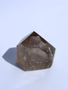 Smokey Quartz Rough & Polished Point