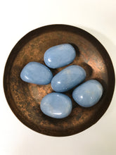 Load image into Gallery viewer, Angelite Tumbled Stone

