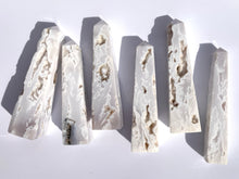 Load image into Gallery viewer, Snow Agate Druzy Obelisk
