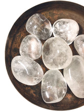 Load image into Gallery viewer, Clear Quartz Tumbled Stone
