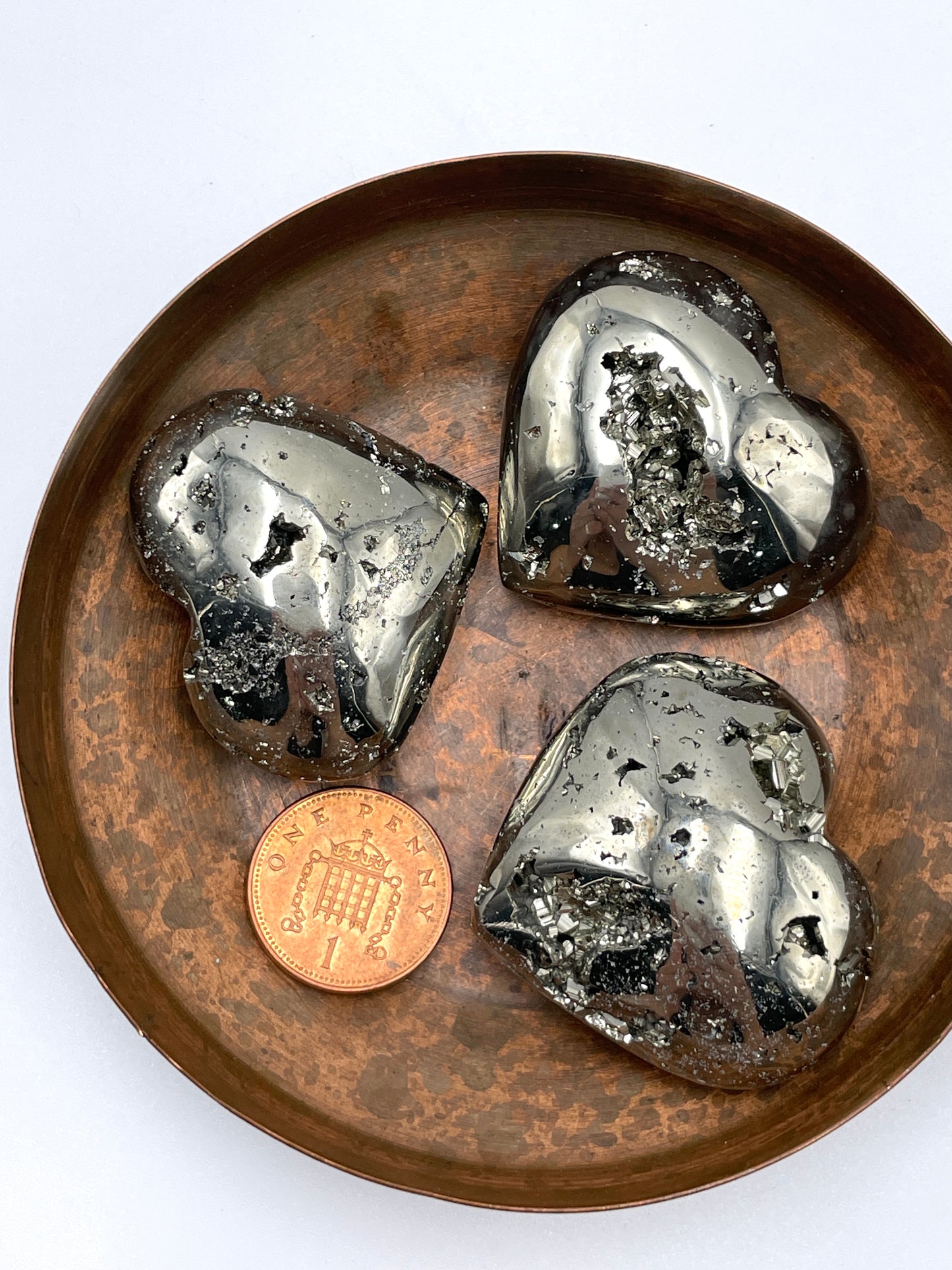 Pyrite Heart Small