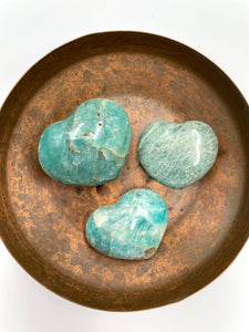 Amazonite Heart