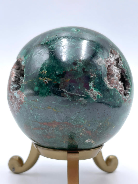 Chrysocolla Sphere