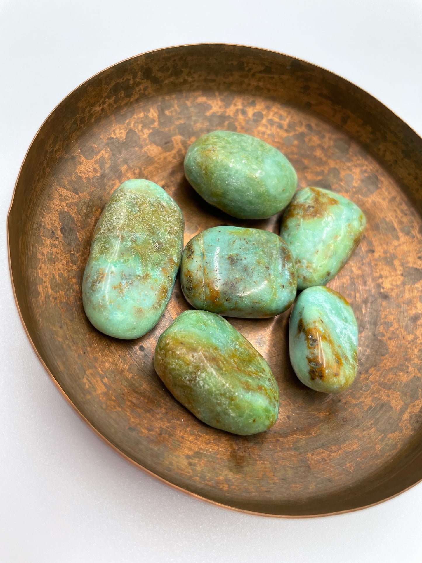 Green Opal Tumbled Stone