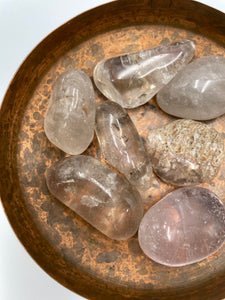 Rutilated Quartz Tumbled Stone (Imperfect)