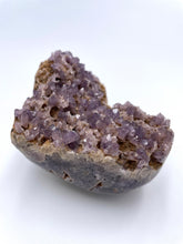 Load image into Gallery viewer, Amethyst with Pseudomorph Cluster Heart Large
