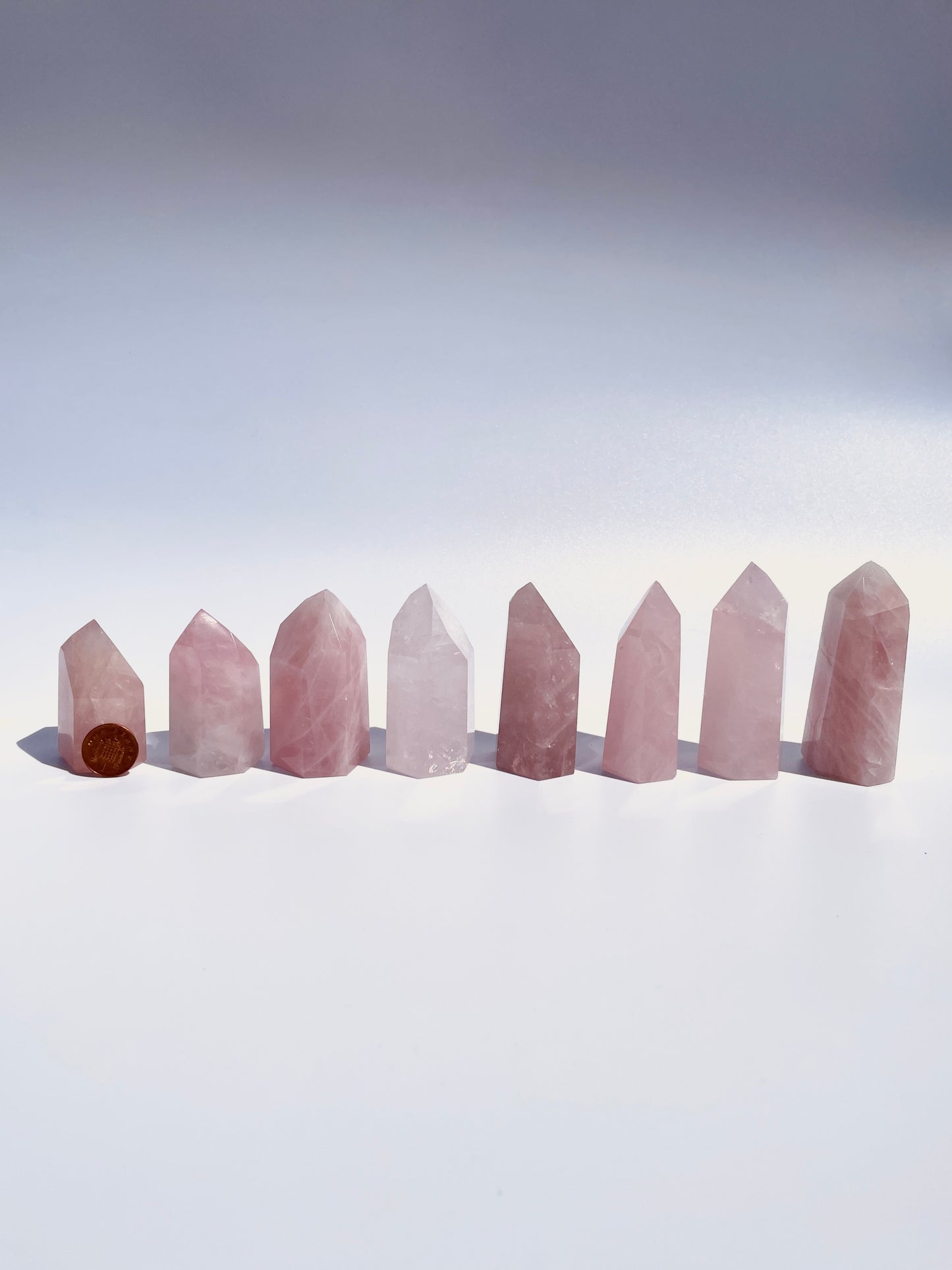 Rose Quartz Polished Point
