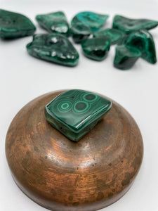 Malachite Polished Bubble - K