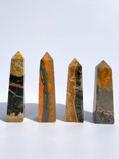Bumblebee Jasper Obelisk